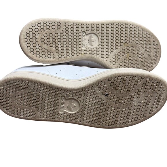 Adidas Stan Smith Yoda Primegreen White Green Sneakers Mens 8.5 Lace-Up - Picture 7 of 16